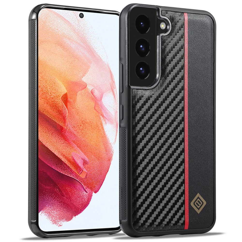 Galaxy S21 Plus 5G Stoßfeste Hülle - Carbonfaser-Optik