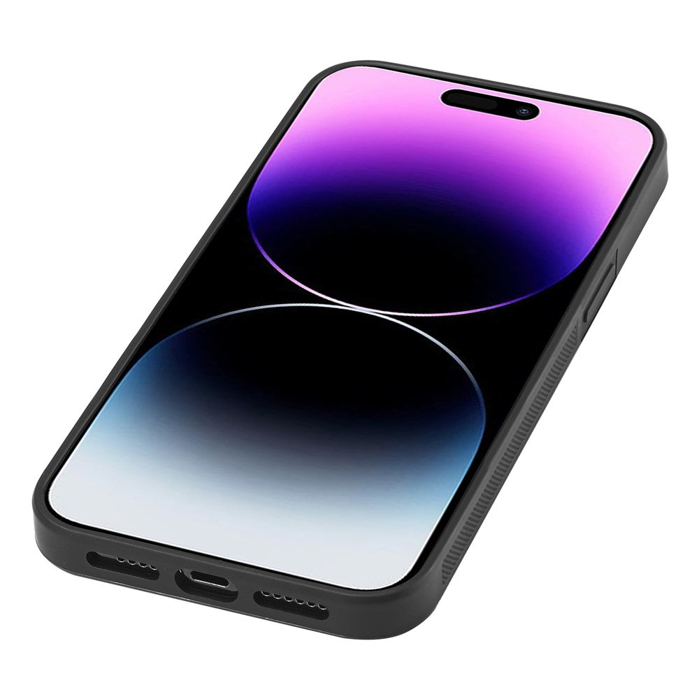 iPhone 14 Pro Max Stoßfeste Hülle - Carbonfaser-Optik