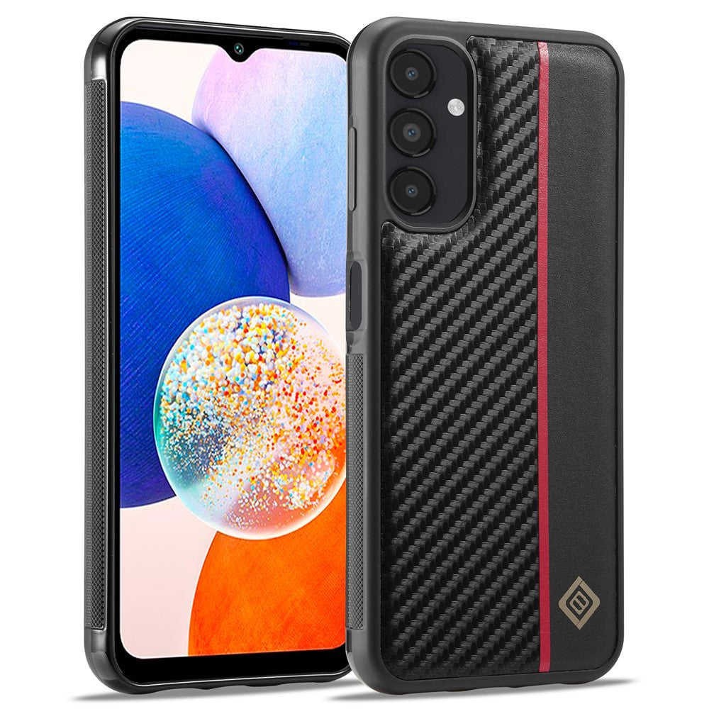 Galaxy A14 4G/5G Stoßfeste Hülle - Carbonfaser-Optik