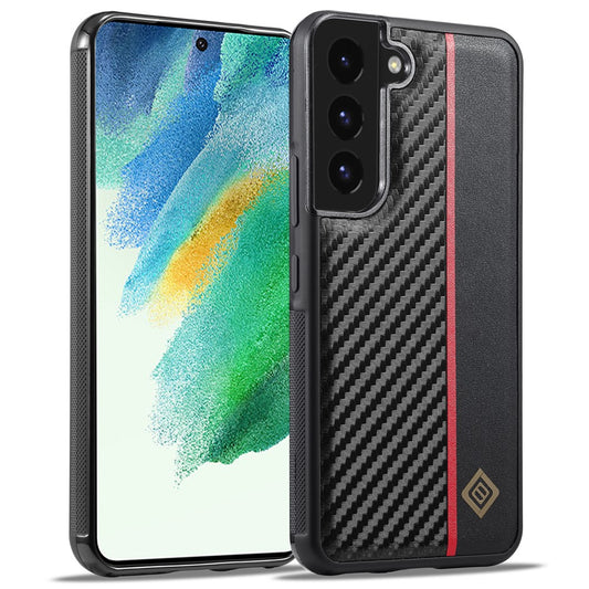 Galaxy S21 FE 5G Stoßfeste Hülle - Carbonfaser-Optik