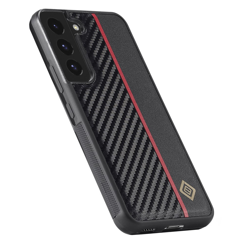 Galaxy S21 FE 5G Stoßfeste Hülle - Carbonfaser-Optik