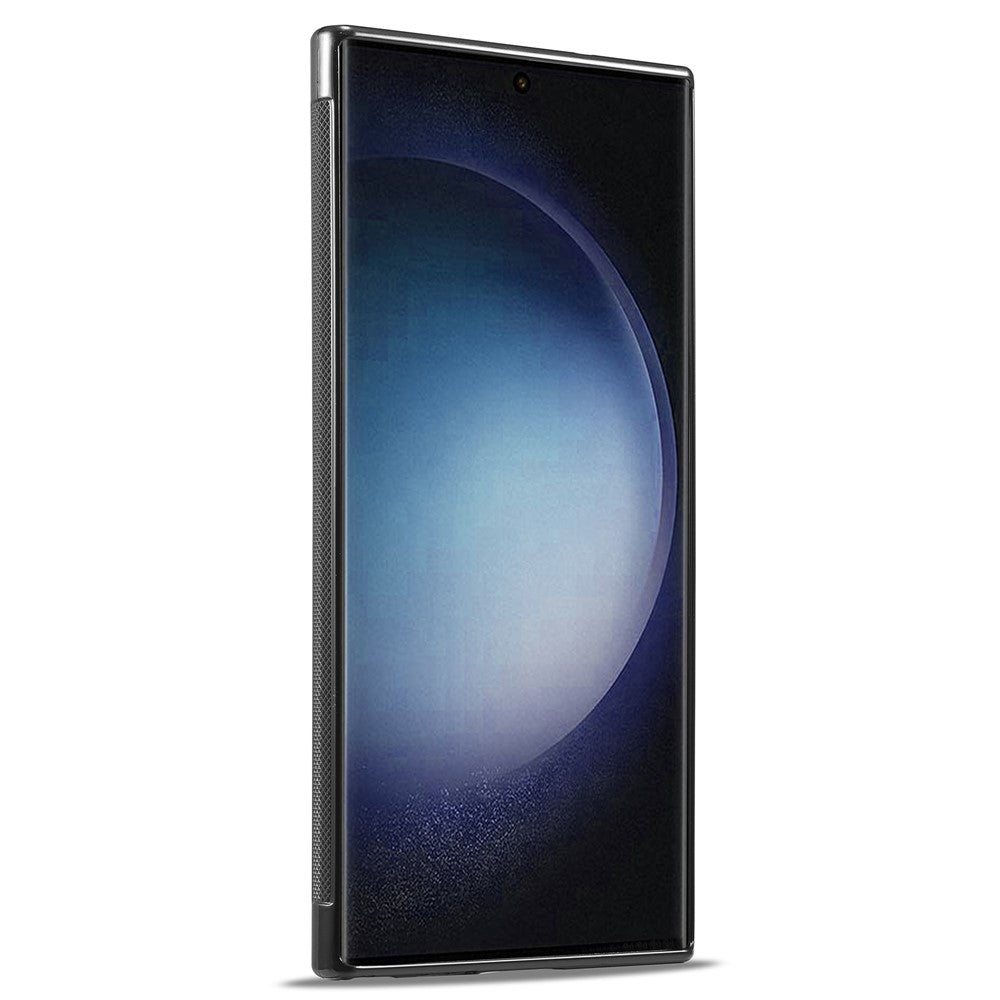 Galaxy S23 Ultra Stoßfeste Hülle - Carbonfaser-Optik
