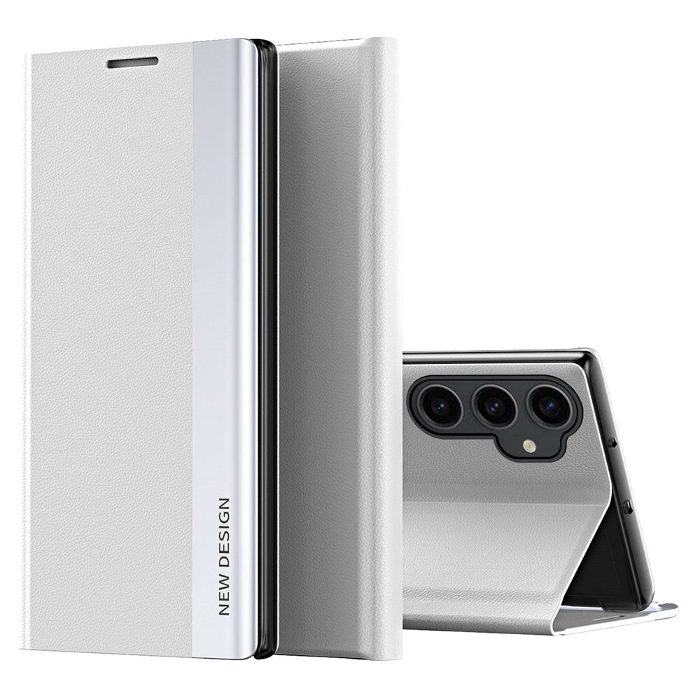 Galaxy S23 FE Klappbare Hülle – elegant, stoßfest, mit Ständer & galvanisierter Oberfläche
