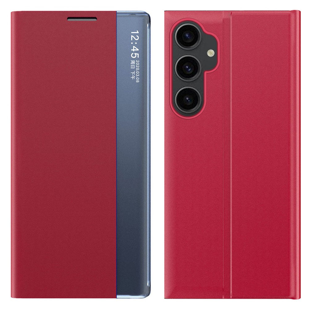 Galaxy S23 FE Elegante Hülle – Mit Magnetfunktion & Ansichtsfenster