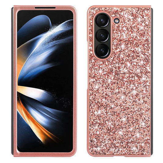 Galaxy Z Fold5 5G Schutzhülle – Funkelnde Glitzer-Rückseite
