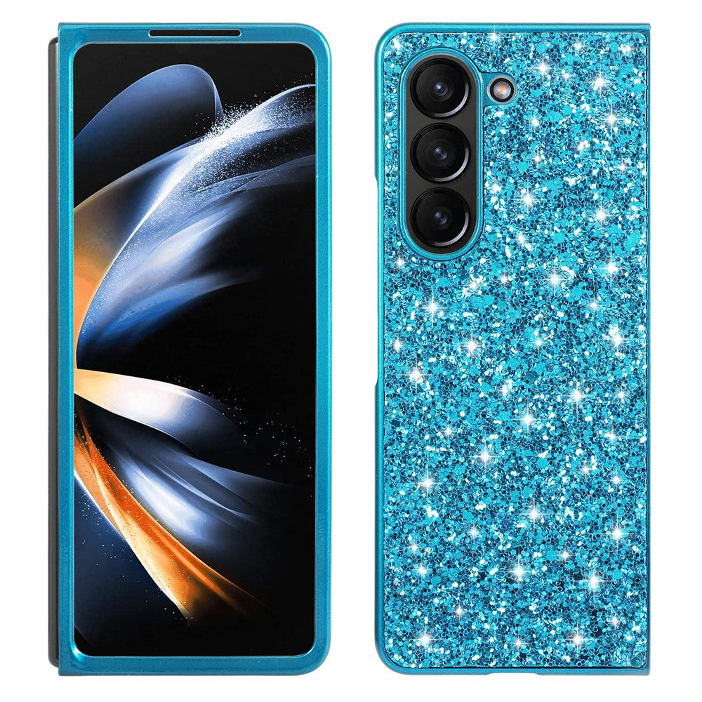 Galaxy Z Fold5 5G Schutzhülle – Funkelnde Glitzer-Rückseite