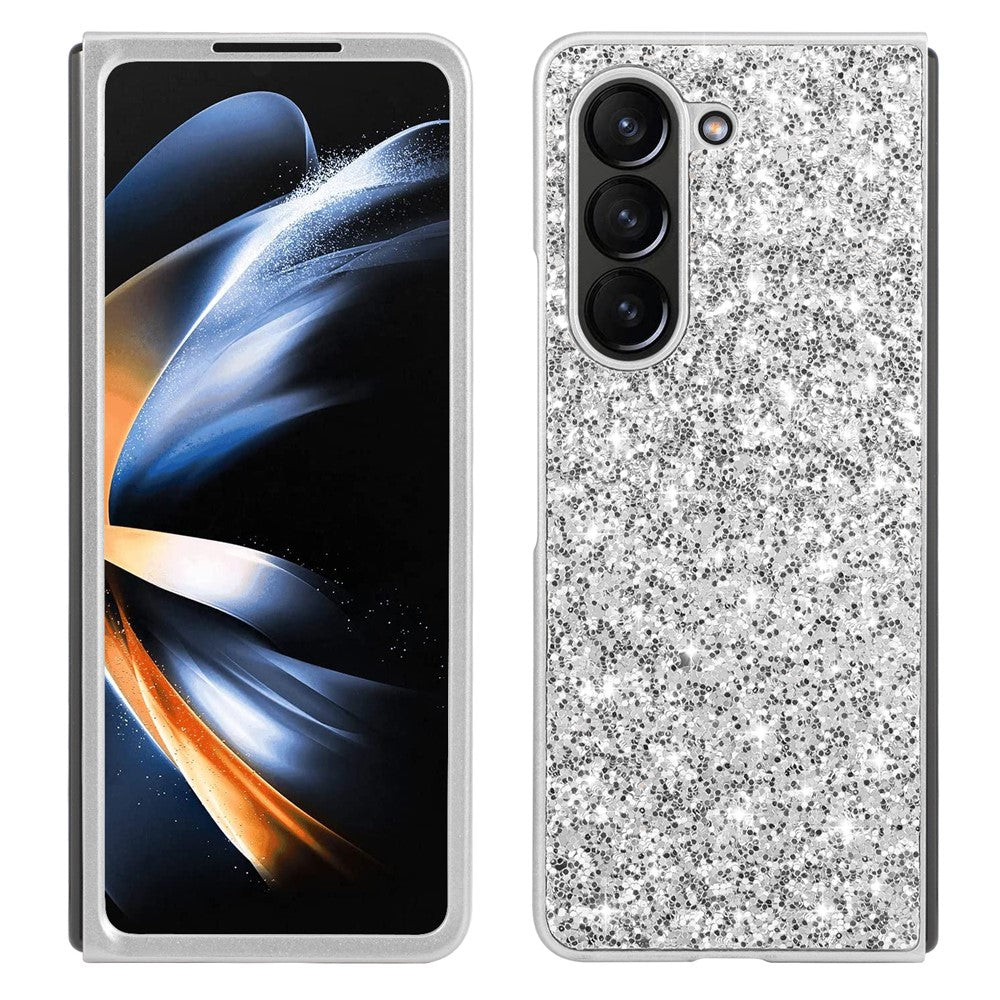 Galaxy Z Fold5 5G Schutzhülle – Funkelnde Glitzer-Rückseite