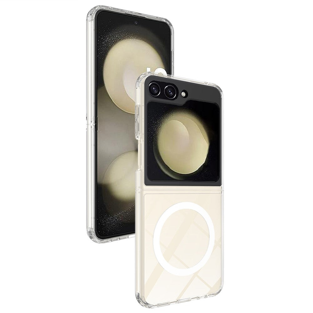Galaxy Z Flip5 Magnetische Hülle – Transparent