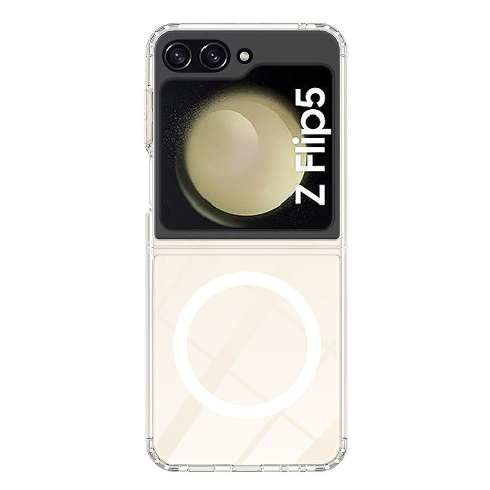 Galaxy Z Flip5 Magnetische Hülle – Transparent