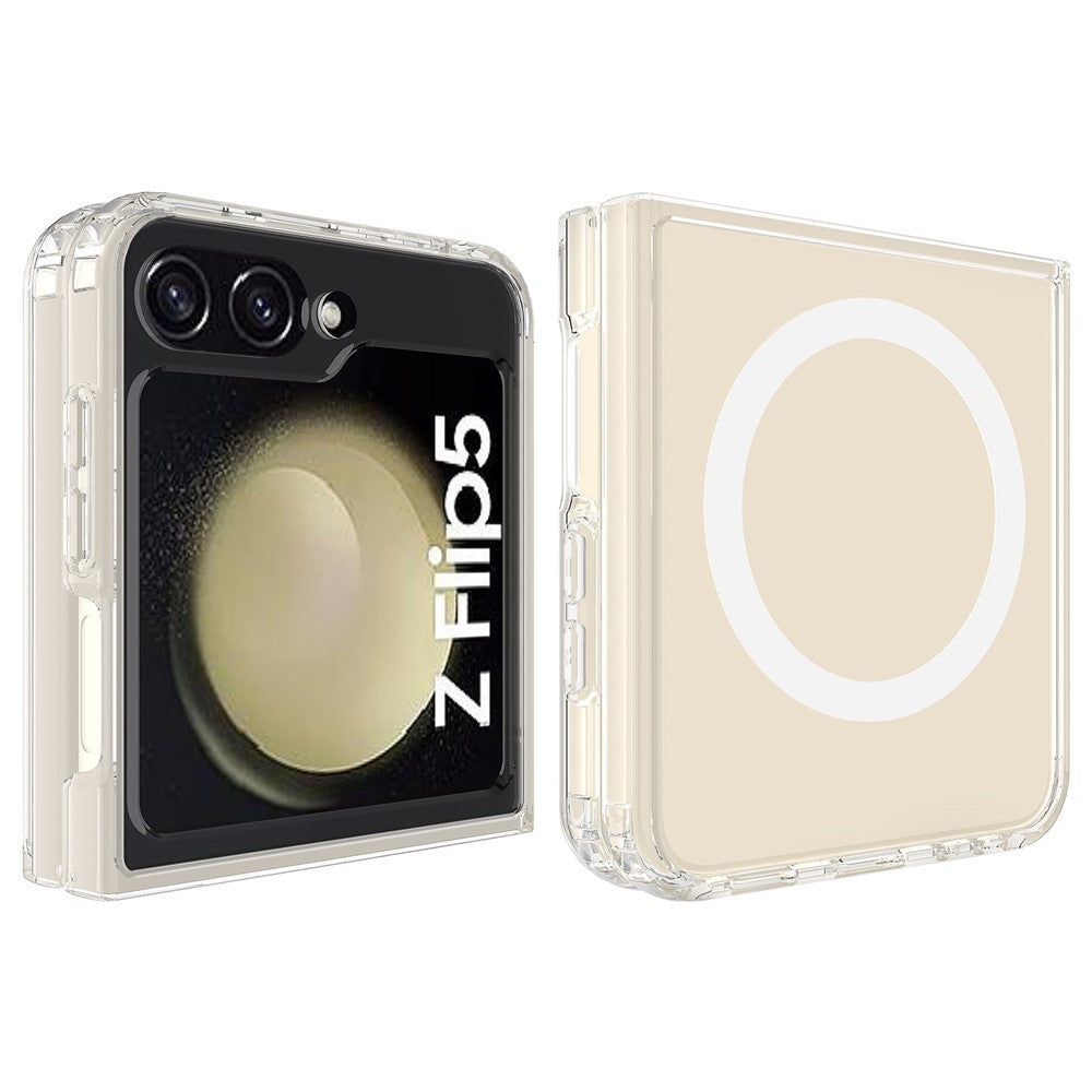 Galaxy Z Flip5 Magnetische Hülle – Transparent