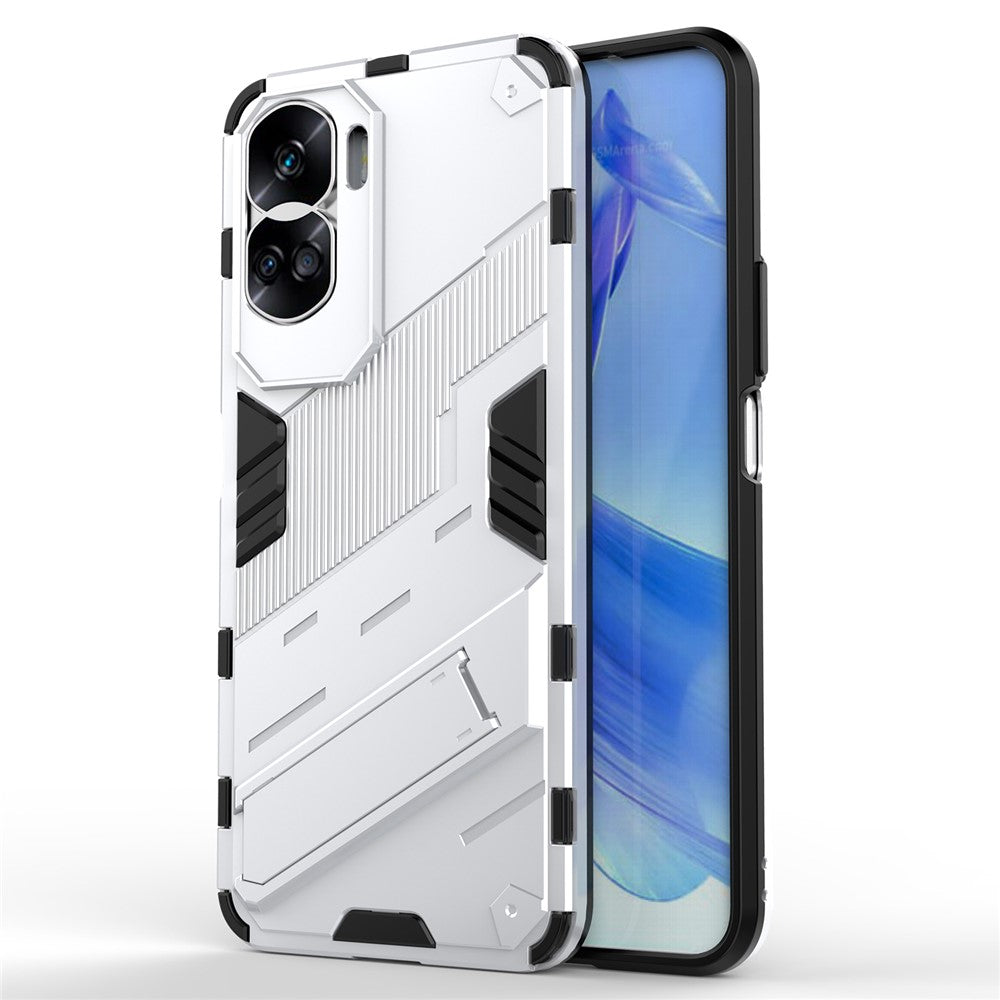For Honor 90 Lite 5G / X50i 5G Drop Protection Phone Case Kickstand PC+TPU Back Cover
