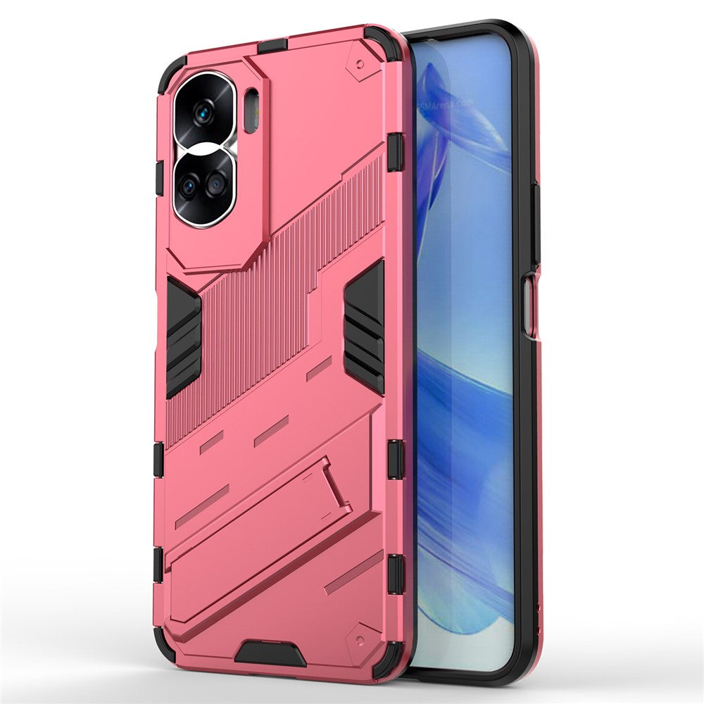 For Honor 90 Lite 5G / X50i 5G Drop Protection Phone Case Kickstand PC+TPU Back Cover