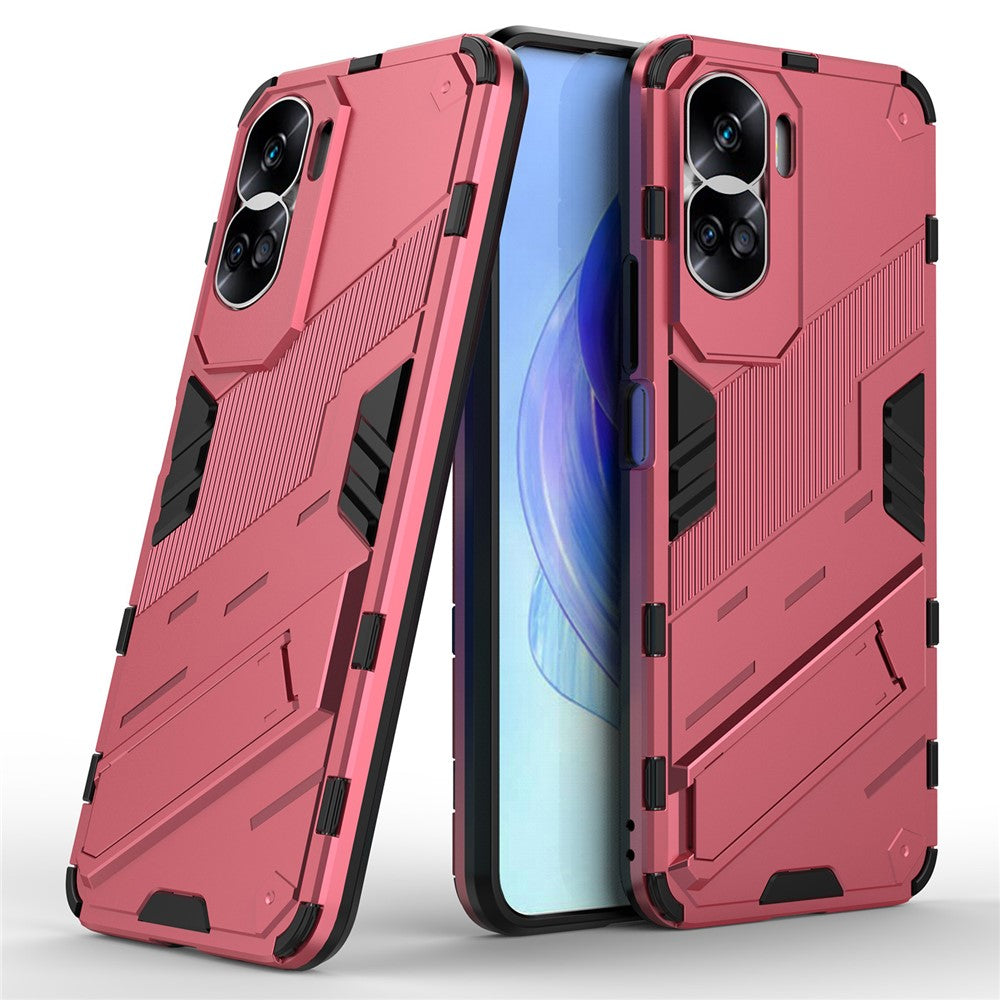 For Honor 90 Lite 5G / X50i 5G Drop Protection Phone Case Kickstand PC+TPU Back Cover