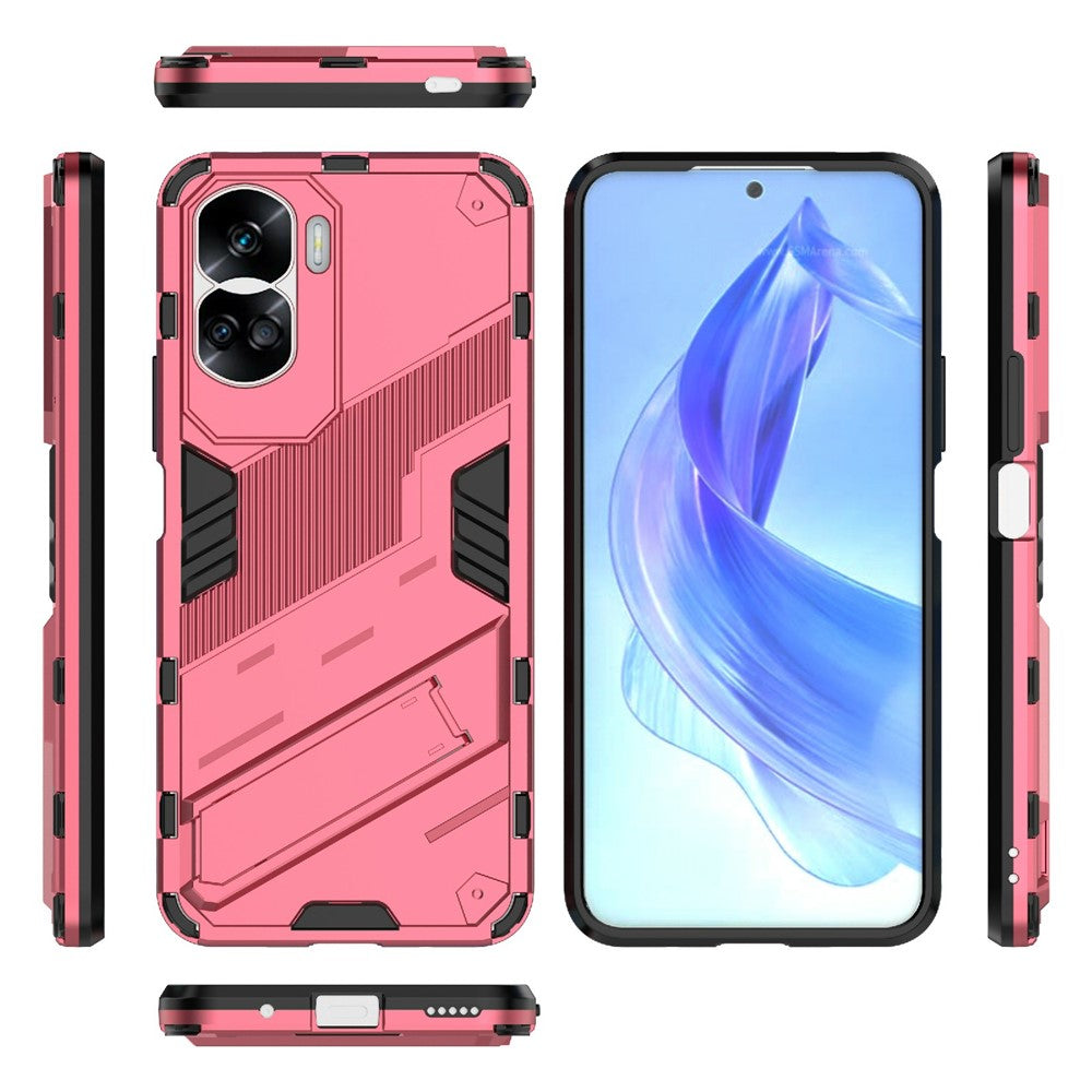 For Honor 90 Lite 5G / X50i 5G Drop Protection Phone Case Kickstand PC+TPU Back Cover