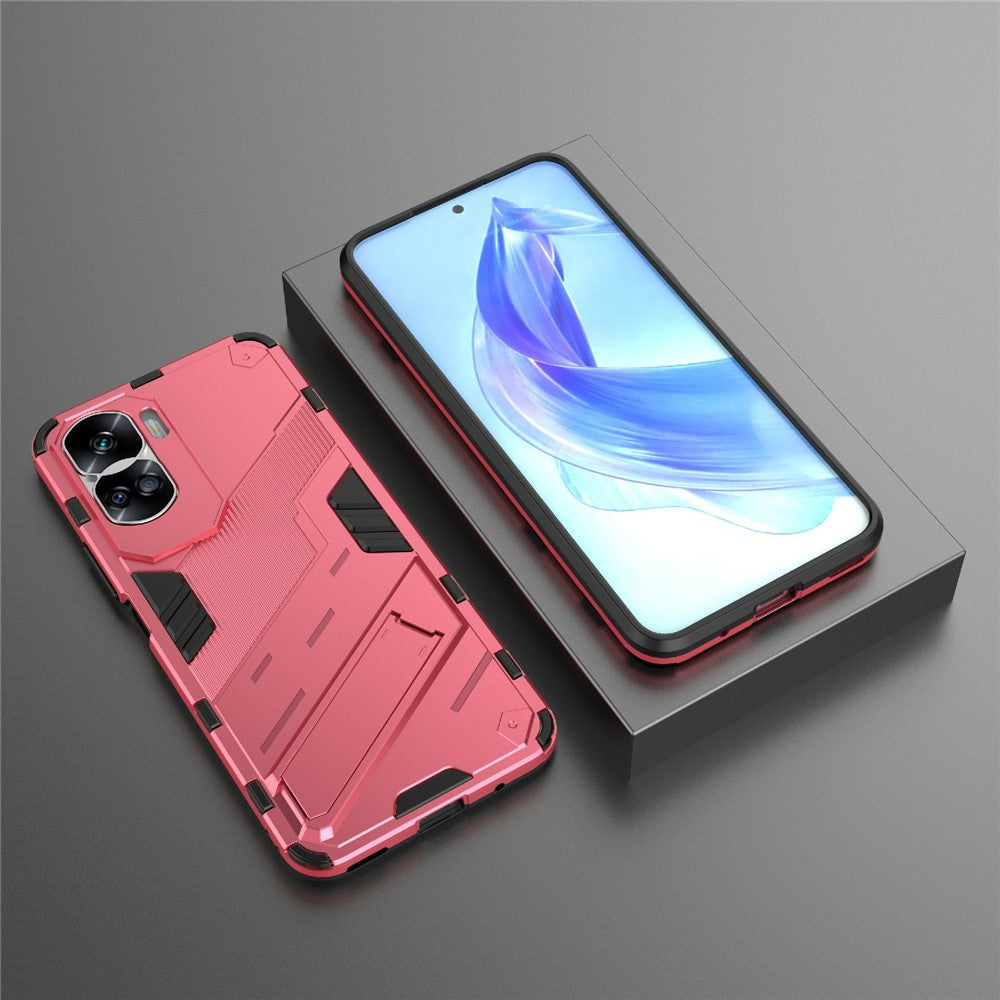 For Honor 90 Lite 5G / X50i 5G Drop Protection Phone Case Kickstand PC+TPU Back Cover
