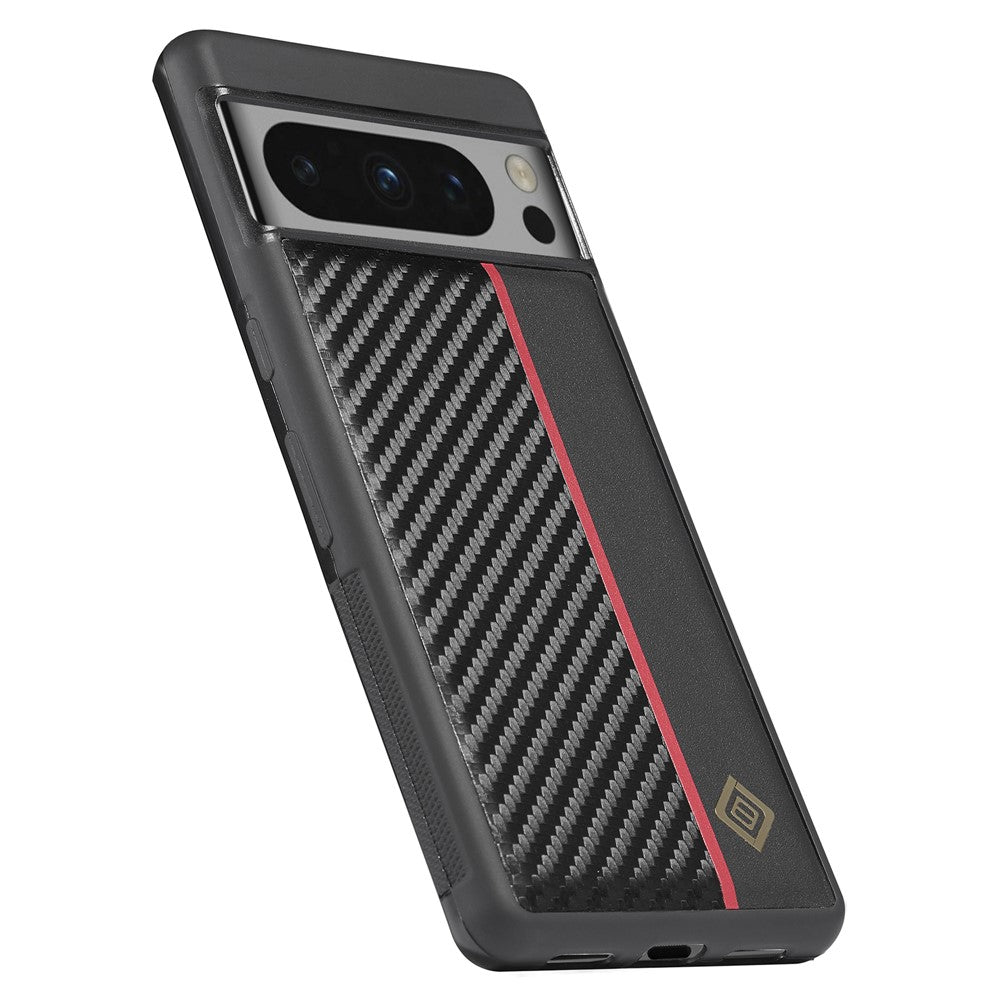 Pixel 8 Pro Stoßfeste Hülle - Carbonfaser-Optik