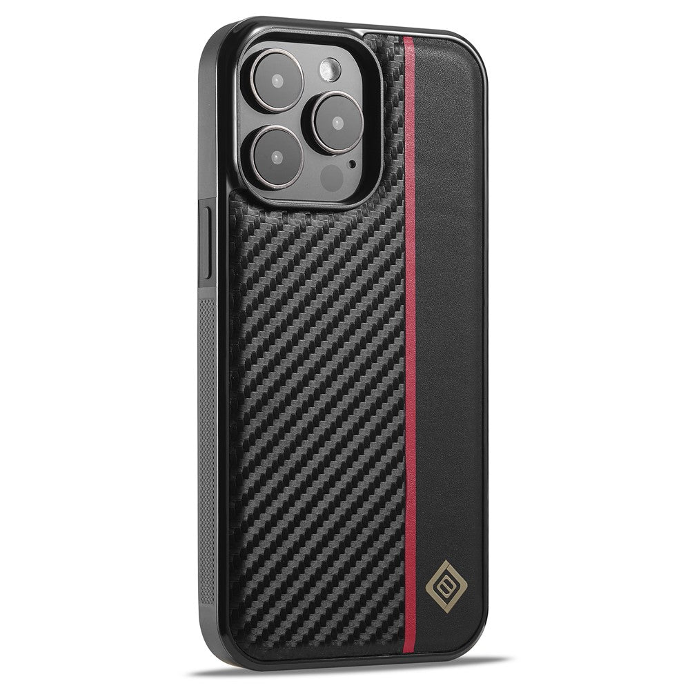 iPhone 15 Pro Max Stoßfeste Hülle - Carbonfaser-Optik