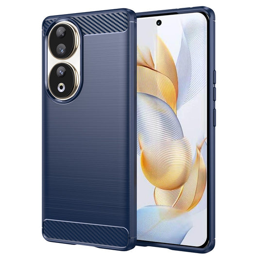 Honor 90 Handyhülle – mit Kohlefaserstruktur, aus TPU