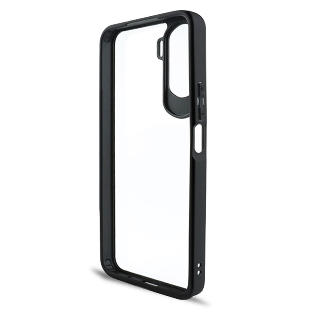 For Honor 90 Lite 5G / X50i 5G Shockproof PC + TPU Clear Phone Shell Anti-Fingerprint Phone Case Cover