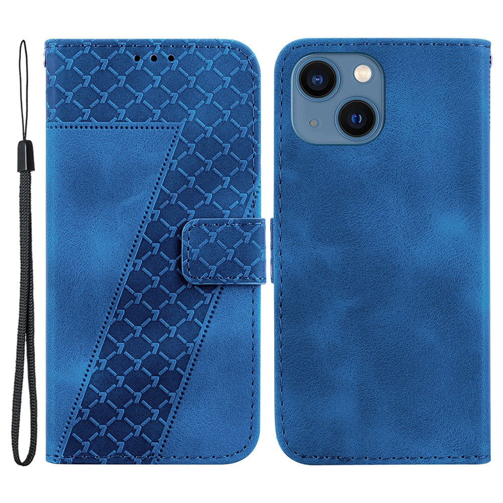 iPhone 15 Pro Max Leder-Wallet-Hülle – Mit Prägung & Ständer