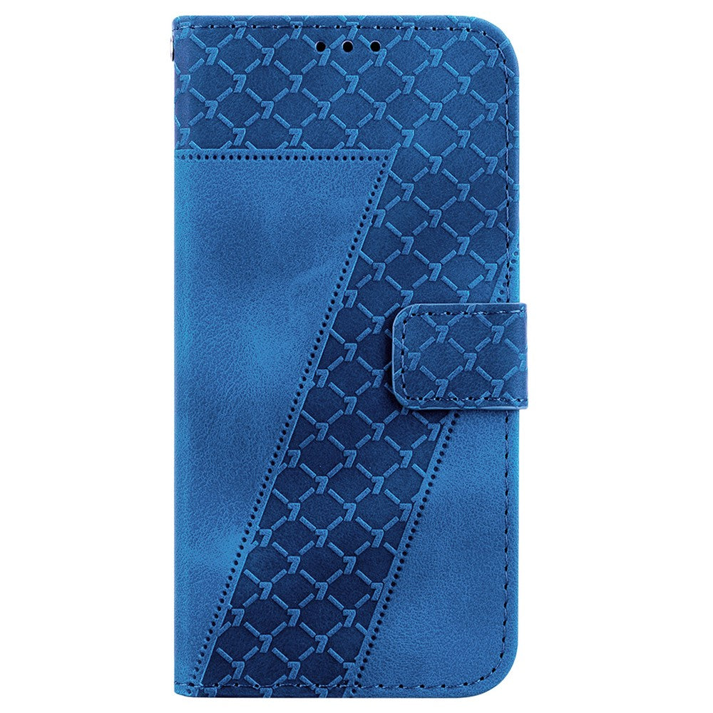 Pixel 7 5G Leder-Wallet-Hülle – Mit Prägung & Ständer