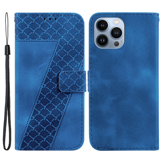 iPhone 14 Pro Max Leder-Wallet-Hülle – Mit Prägung & Ständer