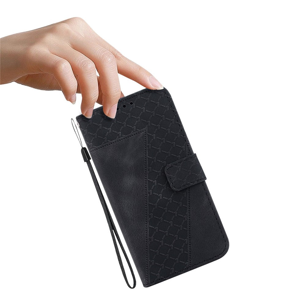 iPhone 13 Pro Leder-Wallet-Hülle – Mit Prägung & Ständer