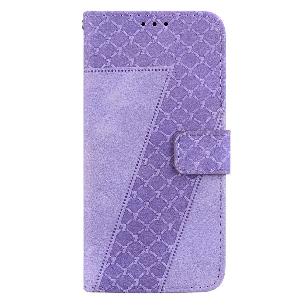 Galaxy A33 5G Leder-Wallet-Hülle – Mit Prägung & Ständer