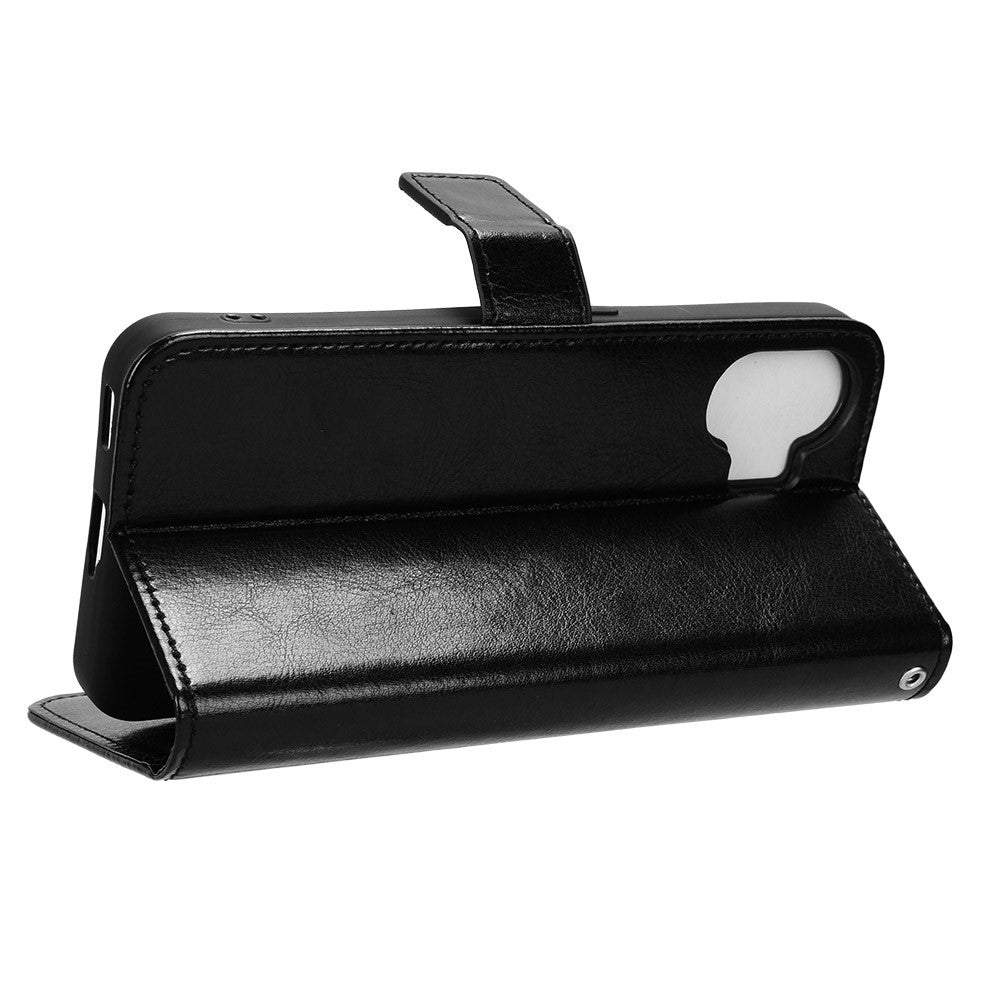Nothing Phone (2) Wallet-Handyhülle – Aus strukturiertem Leder