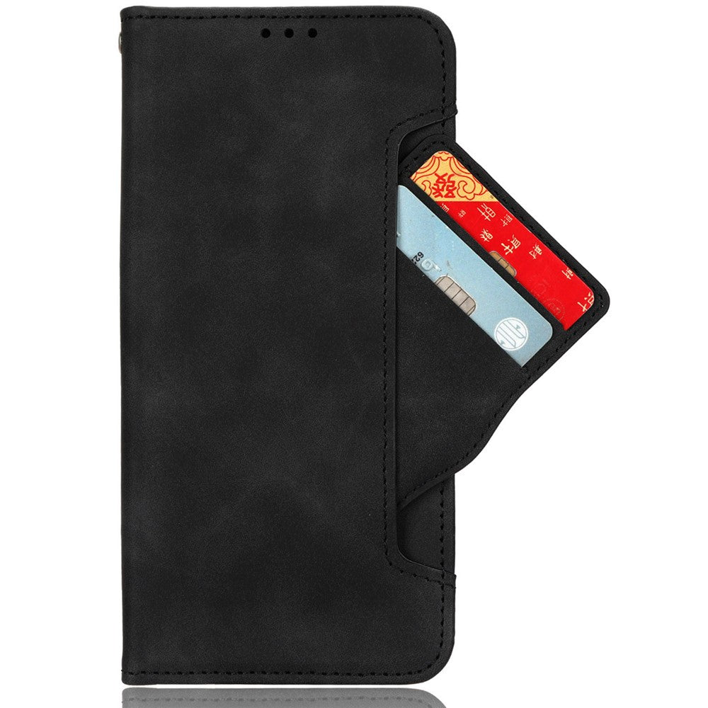 For Nothing Phone (2) PU Leather Shockproof Phone Case Wallet Mobile Phone Stand Cover with Multiple Card Holder