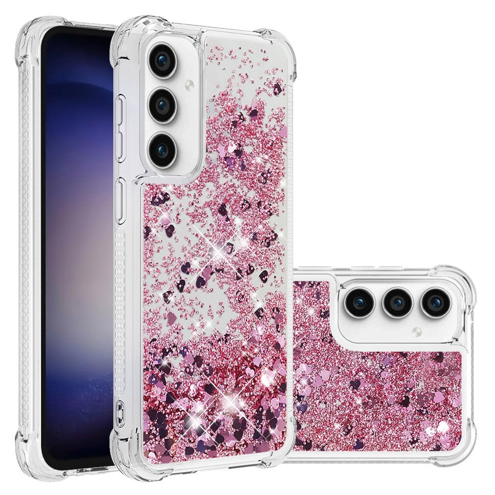 Galaxy S23 FE Glitzer-Hülle – Stoßfest & mit Treibsand