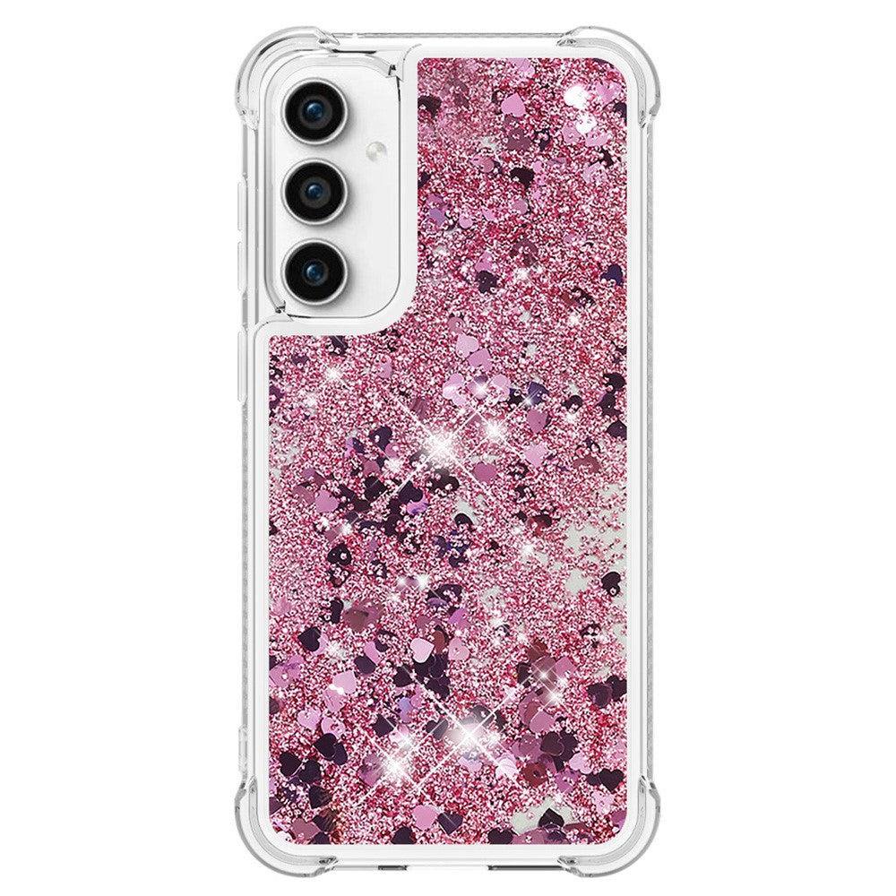 Galaxy S23 FE Glitzer-Hülle – Stoßfest & mit Treibsand