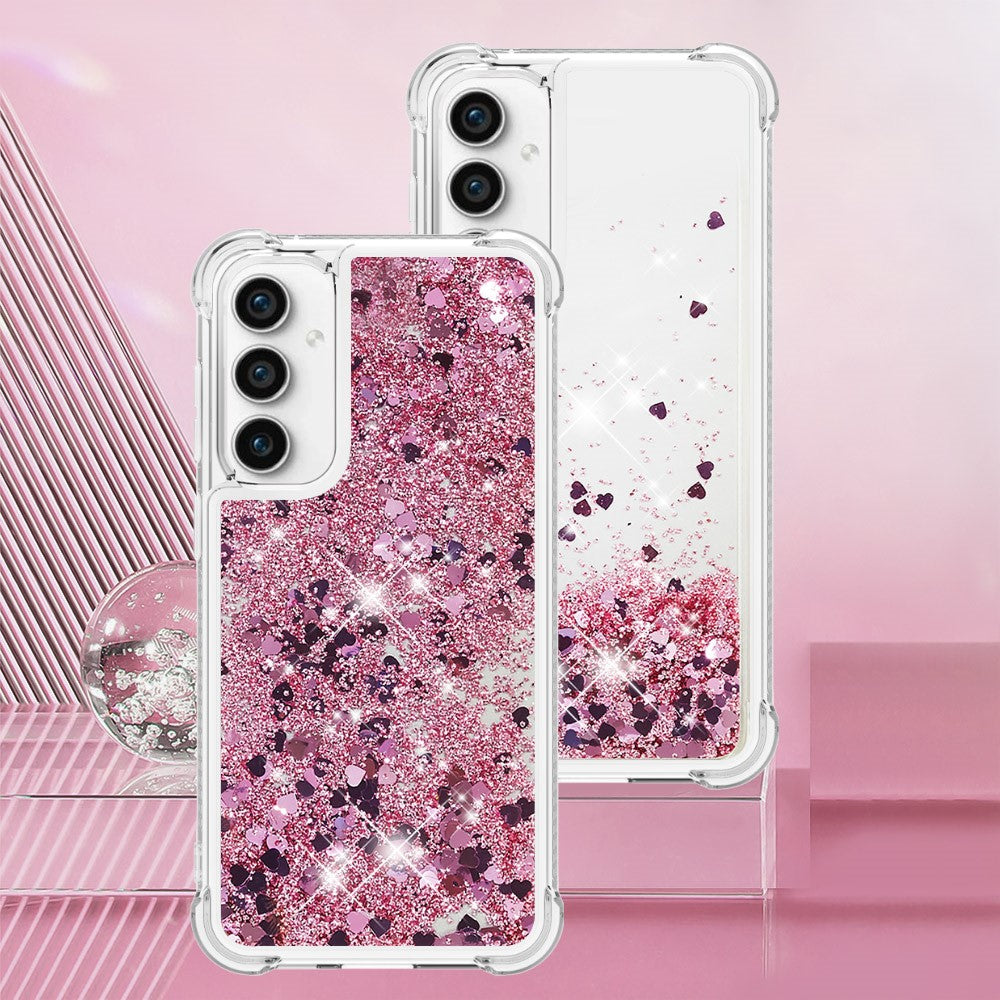 Galaxy S23 FE Glitzer-Hülle – Stoßfest & mit Treibsand