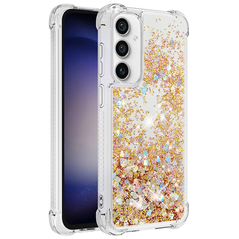 Galaxy S23 FE Glitzer-Hülle – Stoßfest & mit Treibsand