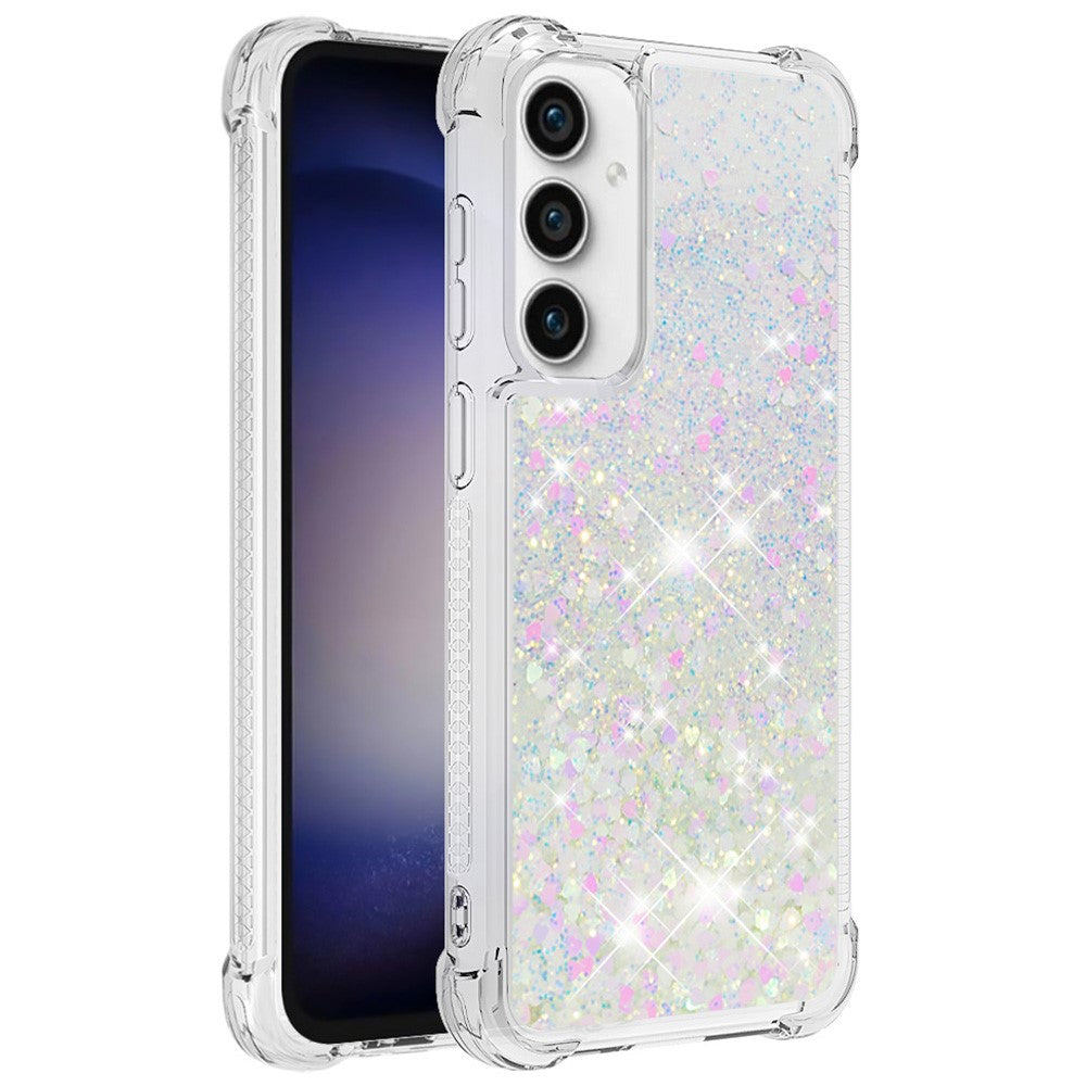 Galaxy S23 FE Glitzer-Hülle – Stoßfest & mit Treibsand