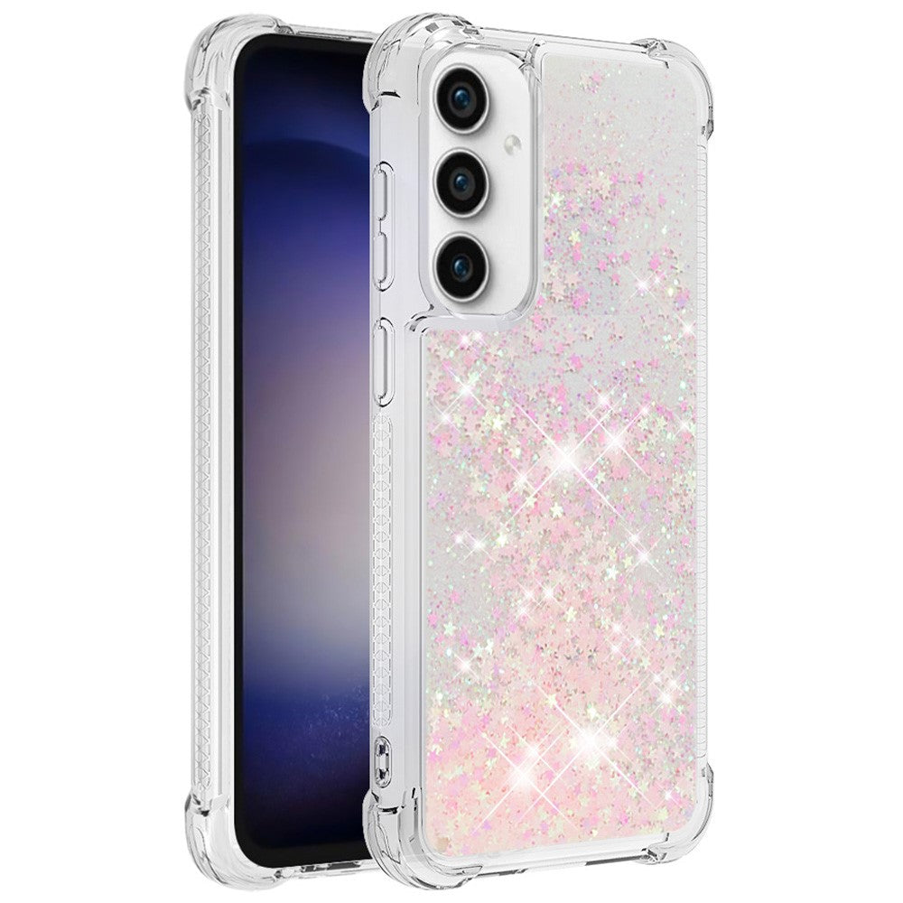 Galaxy S23 FE Glitzer-Hülle – Stoßfest & mit Treibsand
