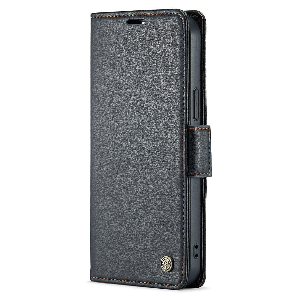 iPhone 15 Pro Max Glänzende Wallet-Hülle – RFID-Schutz & Ständer