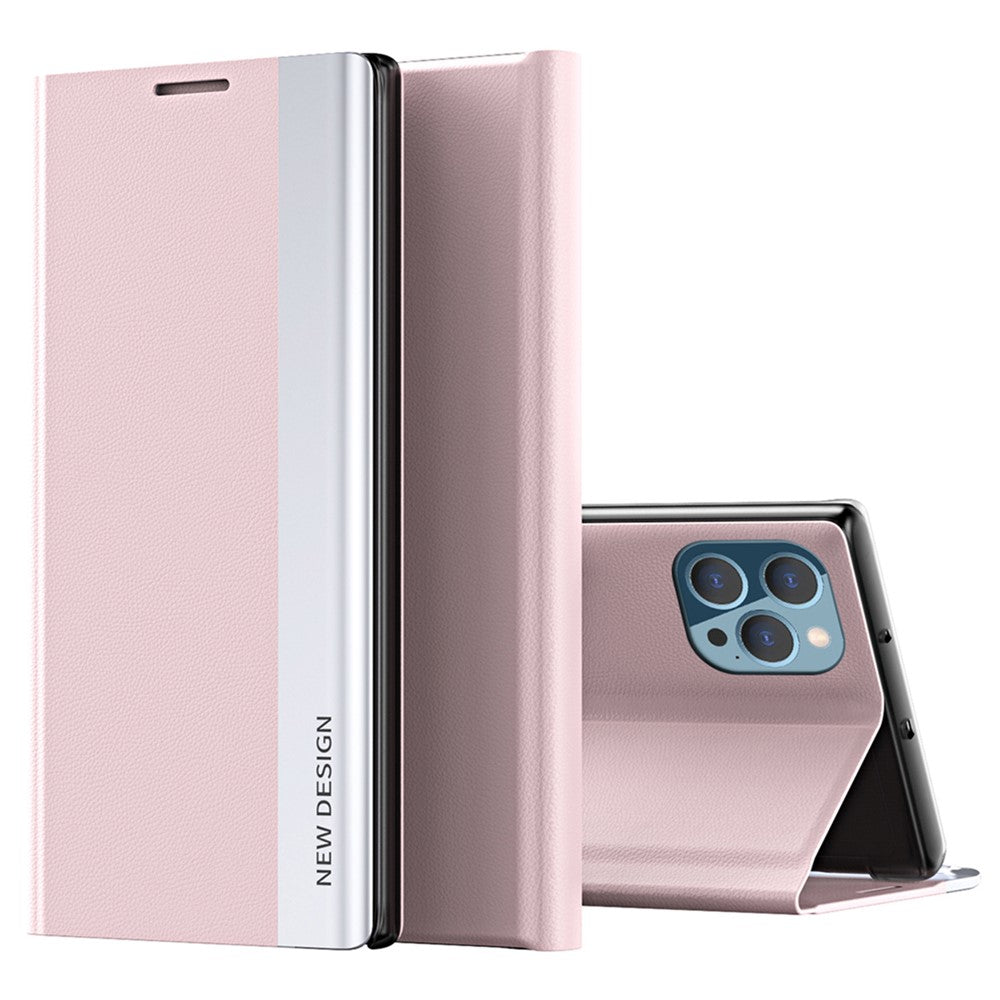 iPhone 15 Pro Klappbare Hülle – elegant, stoßfest, mit Ständer & galvanisierter Oberfläche