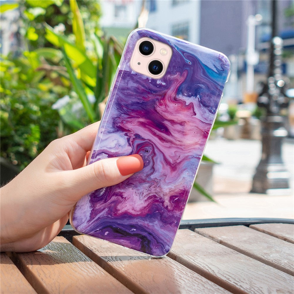 iPhone 15 Marmorhülle – Mit elegantem Marble Design