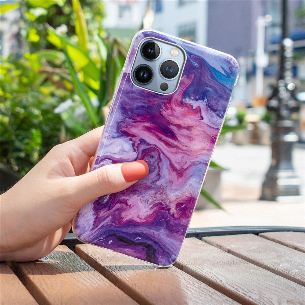 iPhone 15 Pro Marmorhülle – Mit elegantem Marble Design
