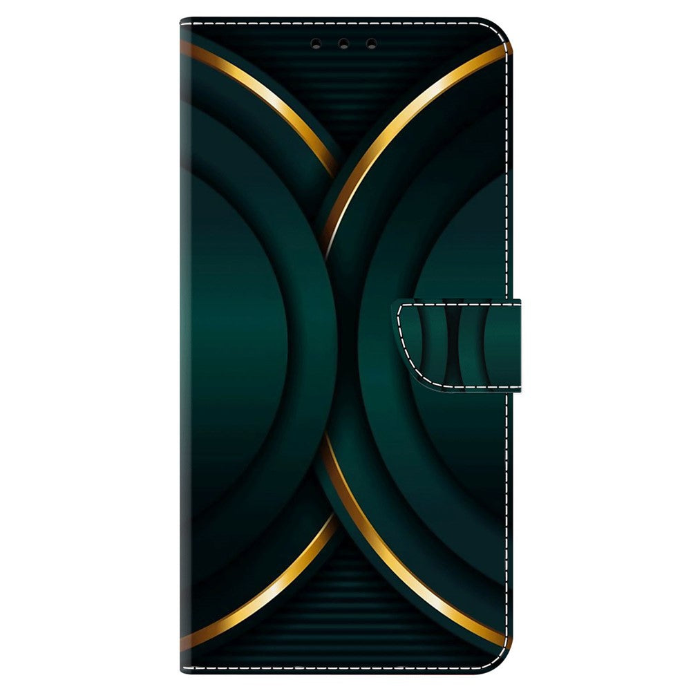 iPhone 15 Pro Max Wallet-Hülle – Mit 3D-Muster, Kartenfächer & Ständer