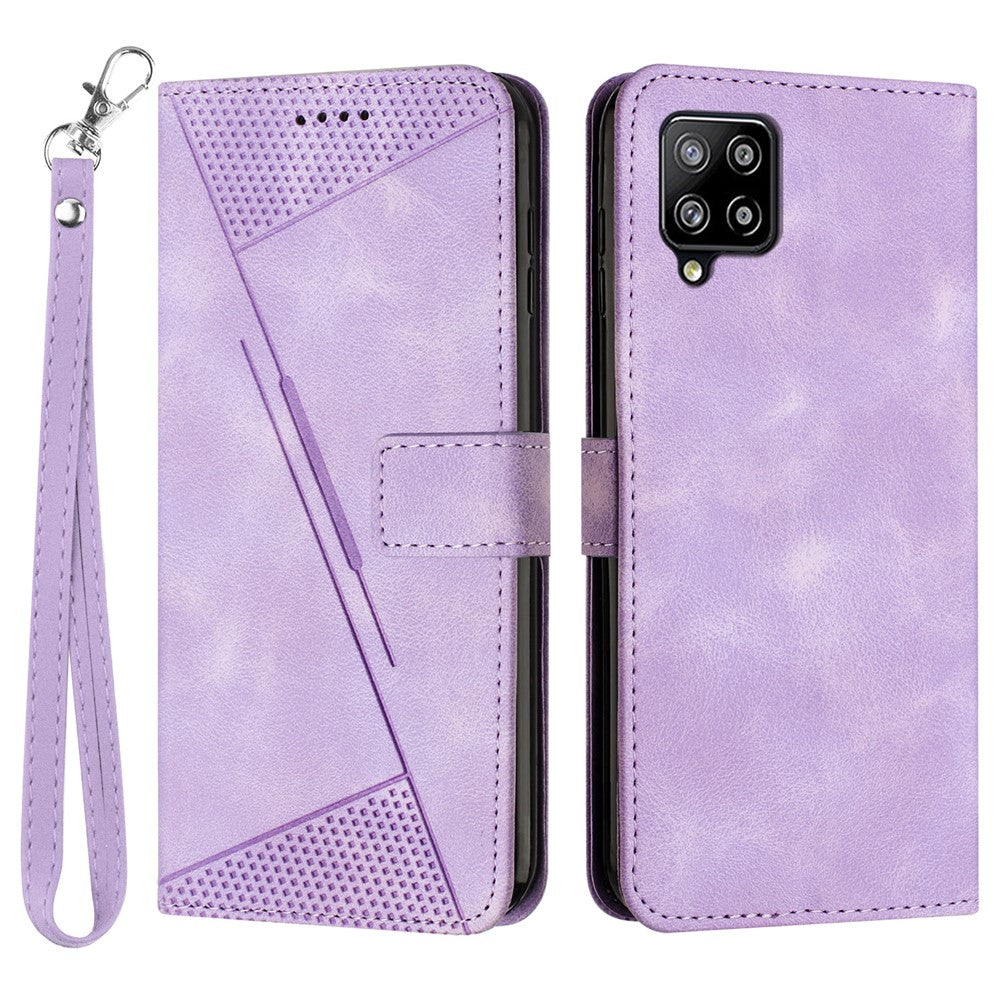 Galaxy A22/M32/F22/M22 Lederhülle – Mit Wallet & Standfunktion
