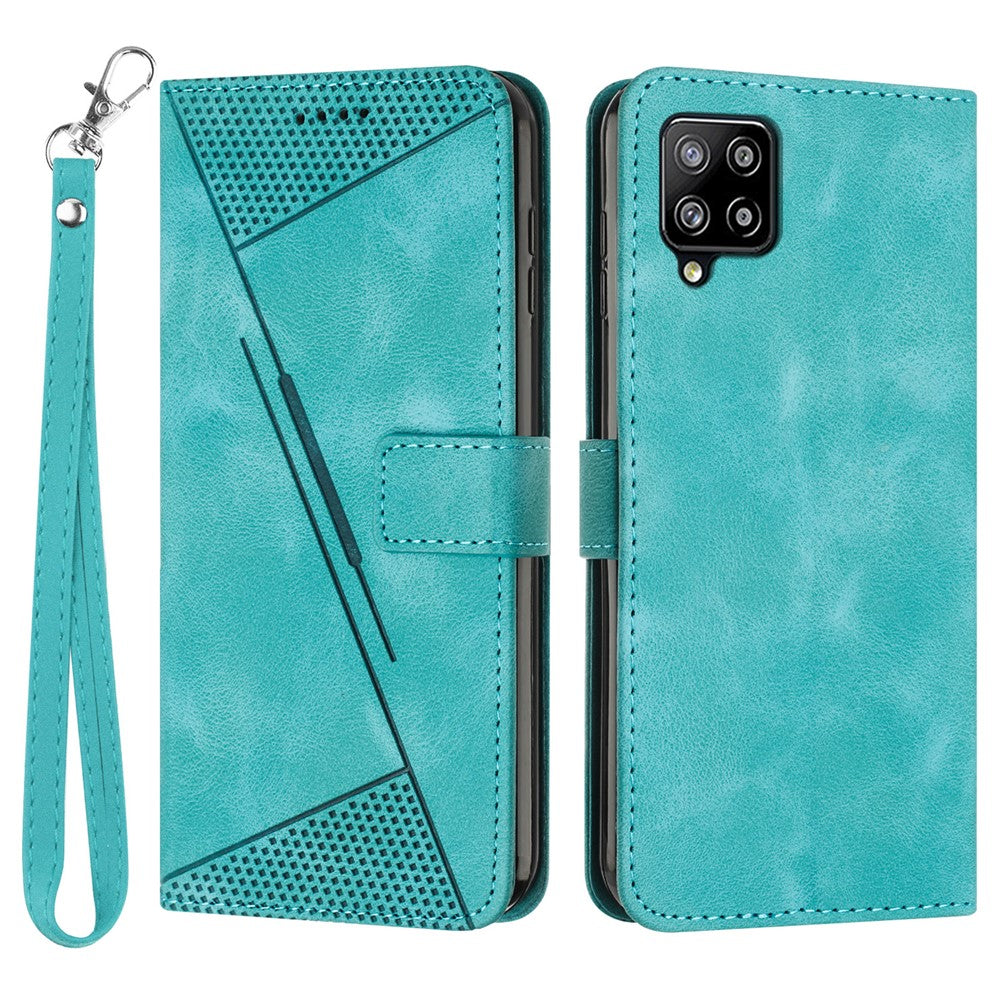 Galaxy A22/M32/F22/M22 Lederhülle – Mit Wallet & Standfunktion