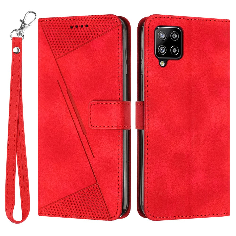 Galaxy A22/M32/F22/M22 Lederhülle – Mit Wallet & Standfunktion