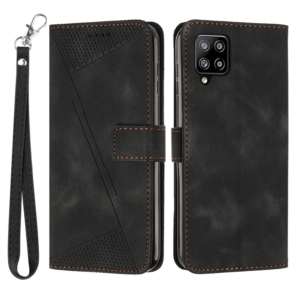 Galaxy A22/M32/F22/M22 Lederhülle – Mit Wallet & Standfunktion