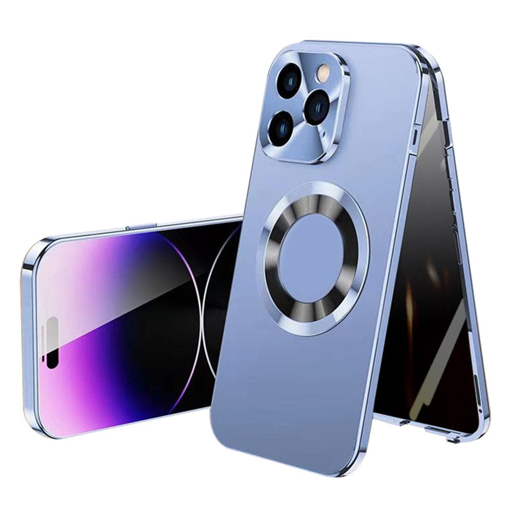 iPhone 13 Pro Magnet-Hülle – Transparent – Aluminium & Glas