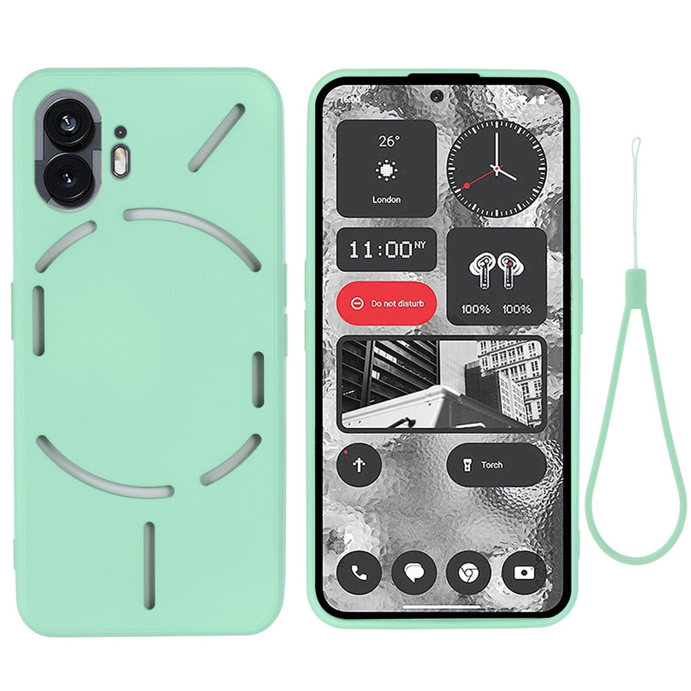 Cell Phone Case for Nothing Phone (2) , Liquid Silicone+Soft Lining Anti-Scratch Cover