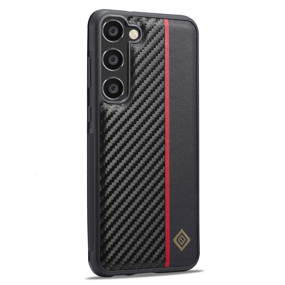 Galaxy S23 FE Stoßfeste Hülle - Carbonfaser-Optik
