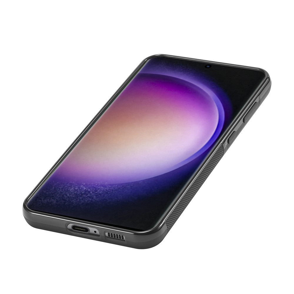 Galaxy S23 FE Stoßfeste Hülle - Carbonfaser-Optik