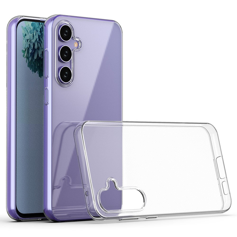 Galaxy S23 FE Transparente Hülle – Kratzfest, weich & stoßfest